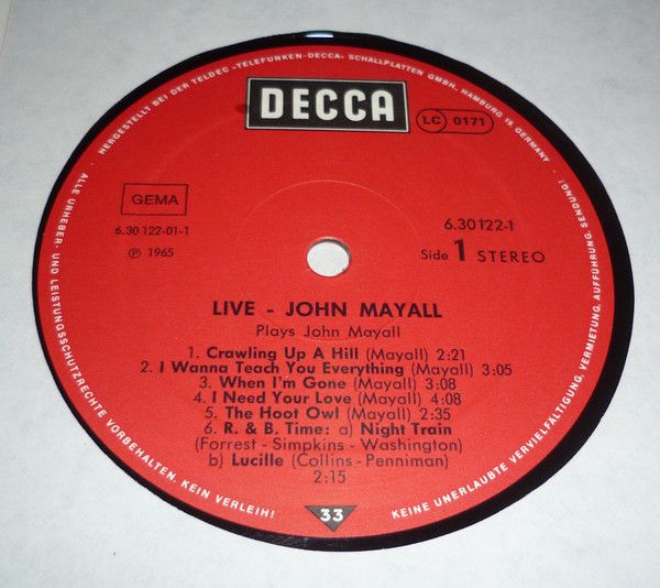USED - John Mayall - John Mayall's Bluesbreakers Box Set - Image 11