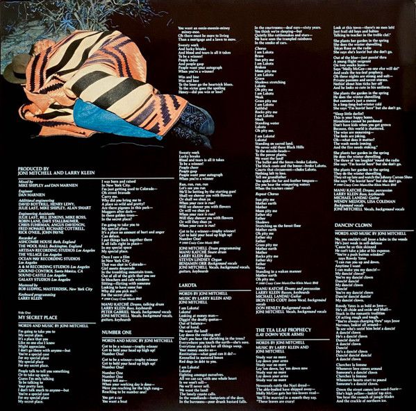 USED - Joni Mitchell - Chalk Mark In A Rain Storm - Image 5