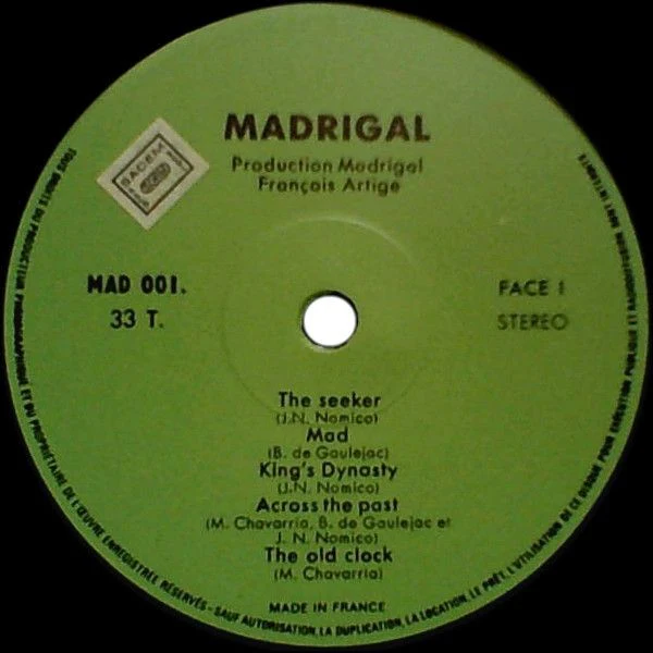 USED - Madrigal (2) - School Of Time - Image 3