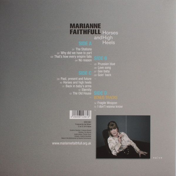 USED - Marianne Faithfull - Horses And High Heels - Image 3