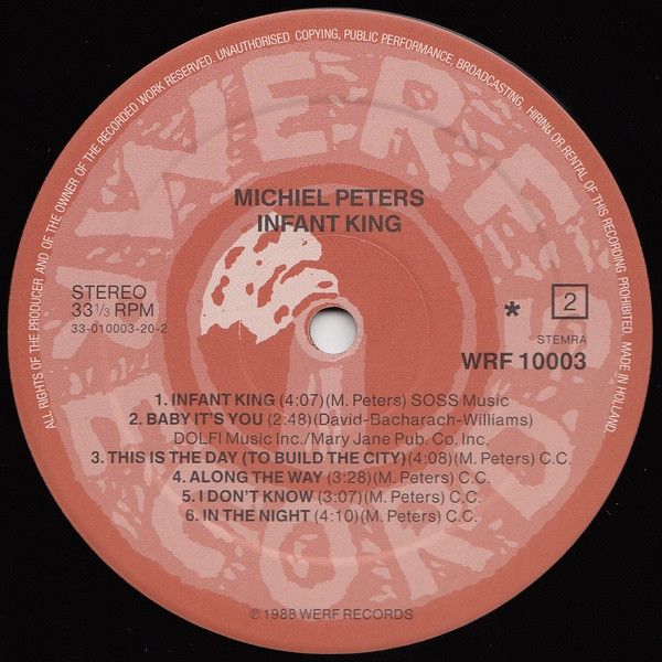 USED - Michiel Peters - Infant King - Image 4