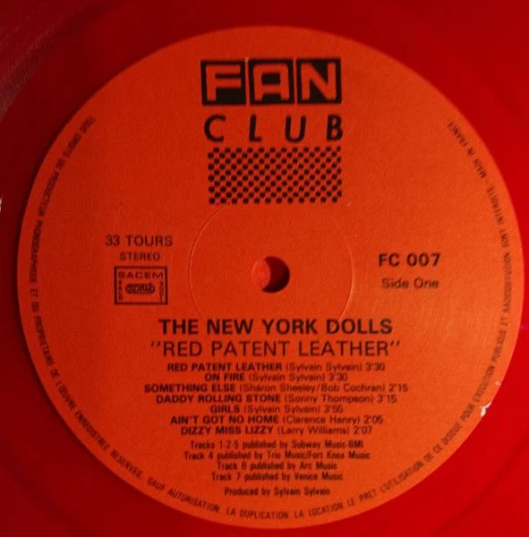 USED - New York Dolls - Red Patent Leather - Image 2
