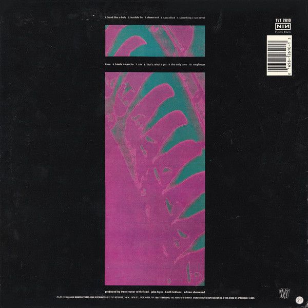 USED - Nine Inch Nails - Pretty Hate Machine - Image 2
