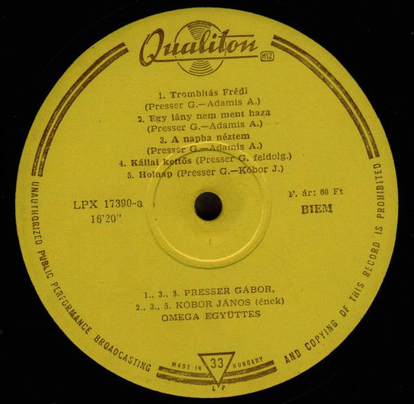 USED - Omega (5) - Trombitás Frédi És A Rettenetes Emberek - Image 3