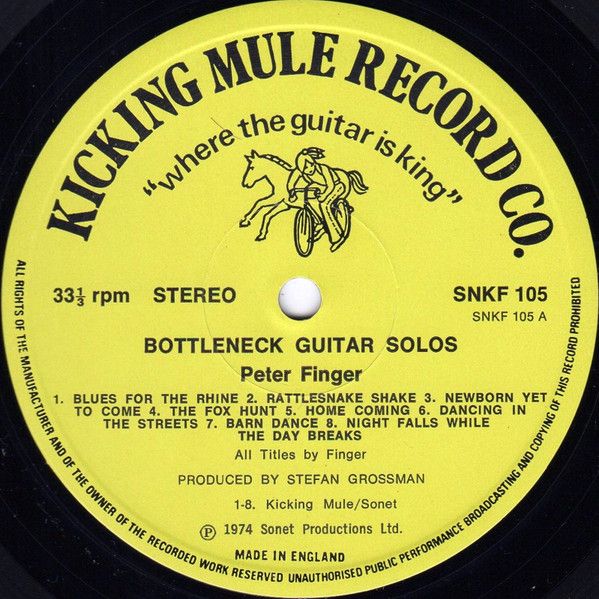 USED - Peter Finger - Bottleneck Guitar Solos - Image 4