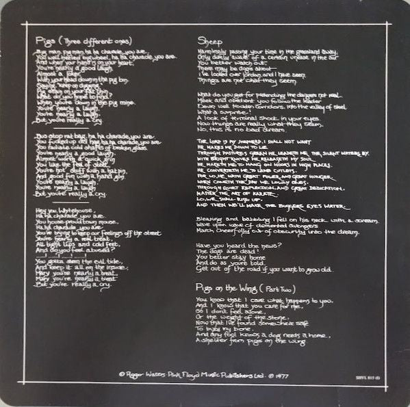 USED - Pink Floyd - Animals - Image 8