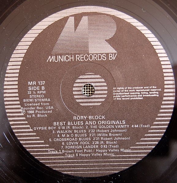 USED - Rory Block - Best Blues And Originals - Image 6