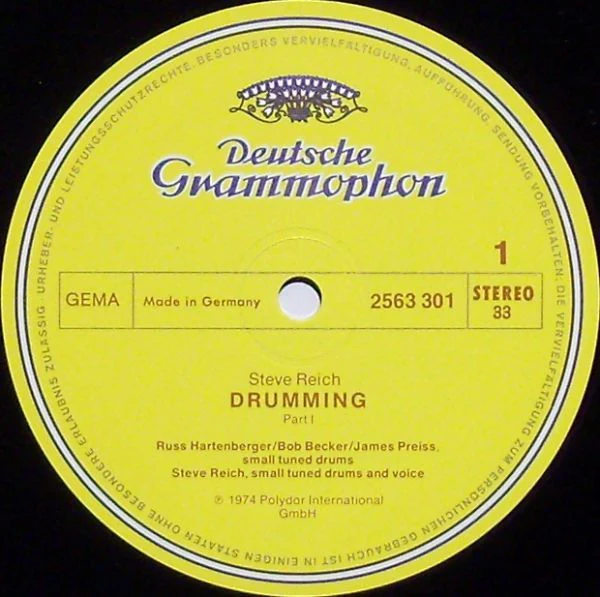 USED - Steve Reich - Drumming / Music For Mallet Instruments, Voices And Organ / Six Pianos - Image 3