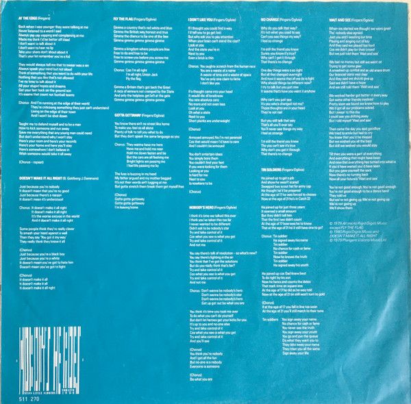 USED - Stiff Little Fingers - Nobody's Heroes - Image 4