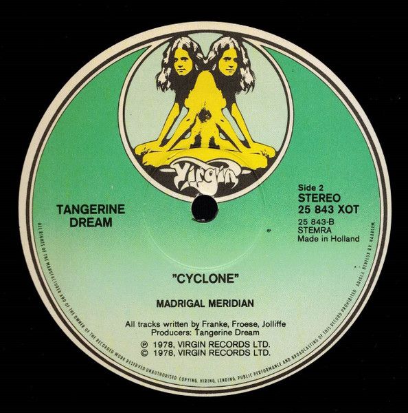 USED - Tangerine Dream - Cyclone - Image 7