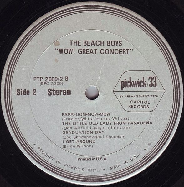 USED - The Beach Boys - High Water - Image 8