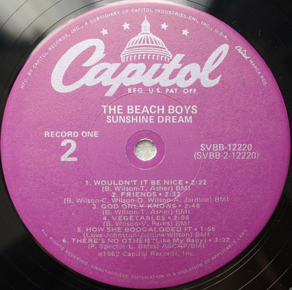 USED - The Beach Boys - Sunshine Dream - Image 5