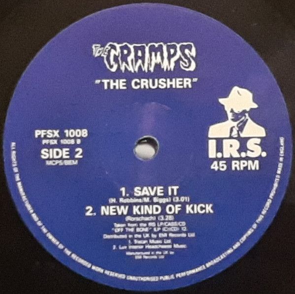 USED - The Cramps - The Crusher - Image 4