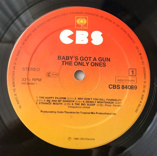 USED - The Only Ones - Baby's Got A Gun - Image 3