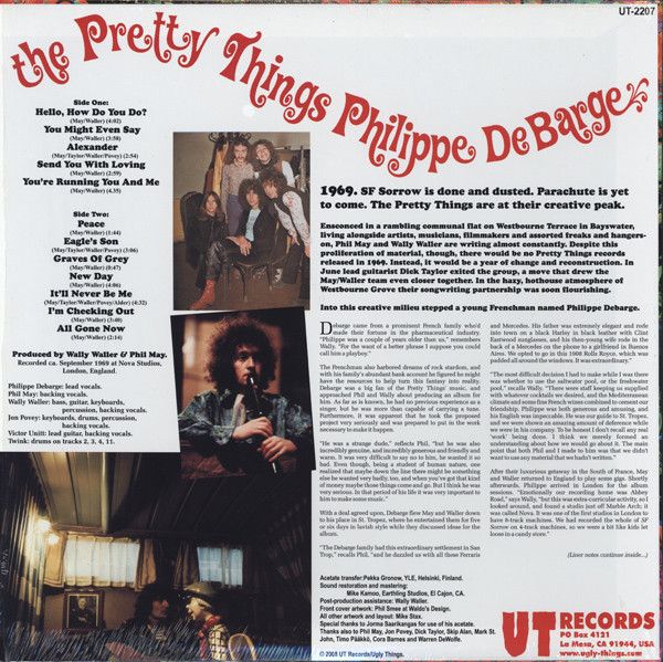 USED - The Pretty Things - The Pretty Things / Philippe DeBarge - Image 2