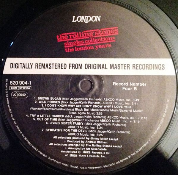 USED - The Rolling Stones - Singles Collection ✱ The London Years - Image 10