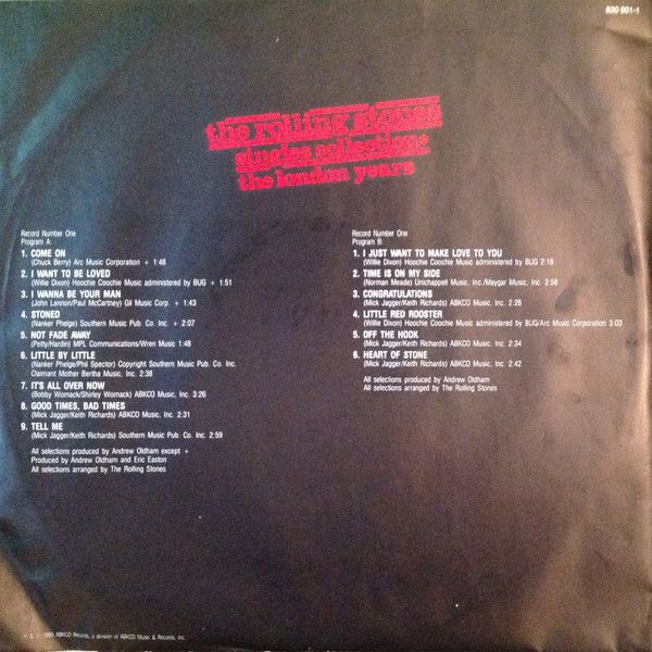 USED - The Rolling Stones - Singles Collection ✱ The London Years - Image 11