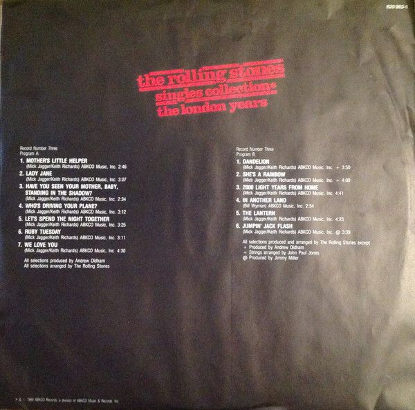USED - The Rolling Stones - Singles Collection ✱ The London Years - Image 13