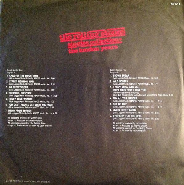 USED - The Rolling Stones - Singles Collection ✱ The London Years - Image 14