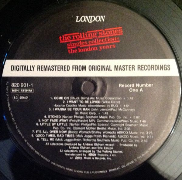 USED - The Rolling Stones - Singles Collection ✱ The London Years - Image 3