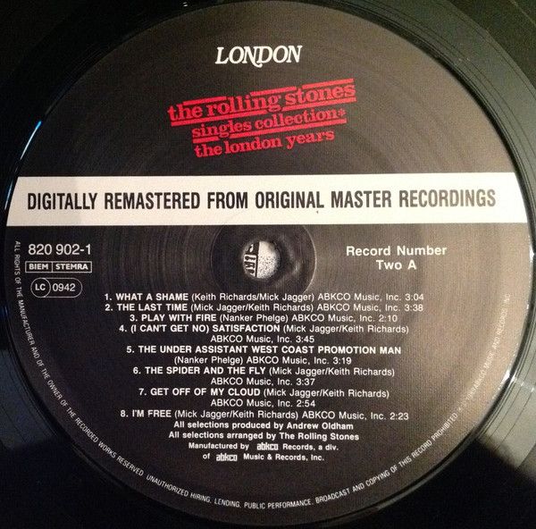 USED - The Rolling Stones - Singles Collection ✱ The London Years - Image 5