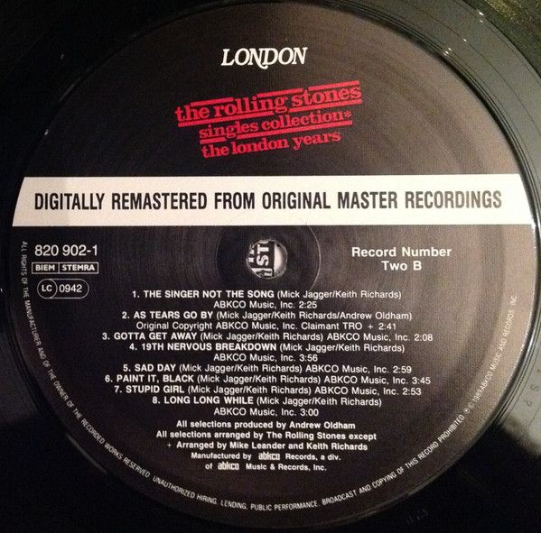 USED - The Rolling Stones - Singles Collection ✱ The London Years - Image 6