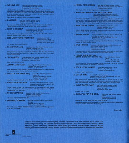 USED - The Rolling Stones - Singles Collection ✱ The London Years - Image 88