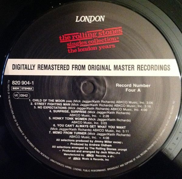 USED - The Rolling Stones - Singles Collection ✱ The London Years - Image 9