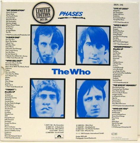 USED - The Who - Phases - Image 2