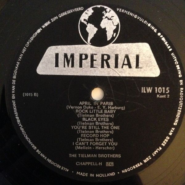 USED - Tielman Brothers - The Tielman Brothers - Image 4