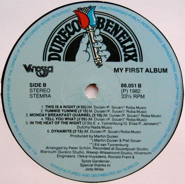 USED - Vanessa (2) - My First Album - Image 4