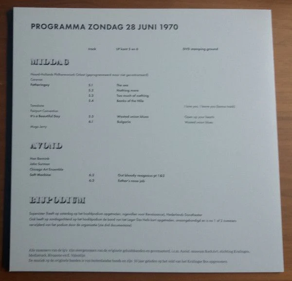USED - Various - 1970-2020 Kralingen Holland Pop Festival Fifty Up - Image 7