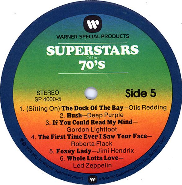 USED - Various - Superstars Of The 70's - Image 11