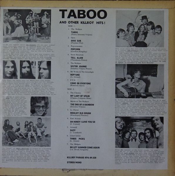 USED - Various - Taboo And Other Killroy Hits ! - Image 2