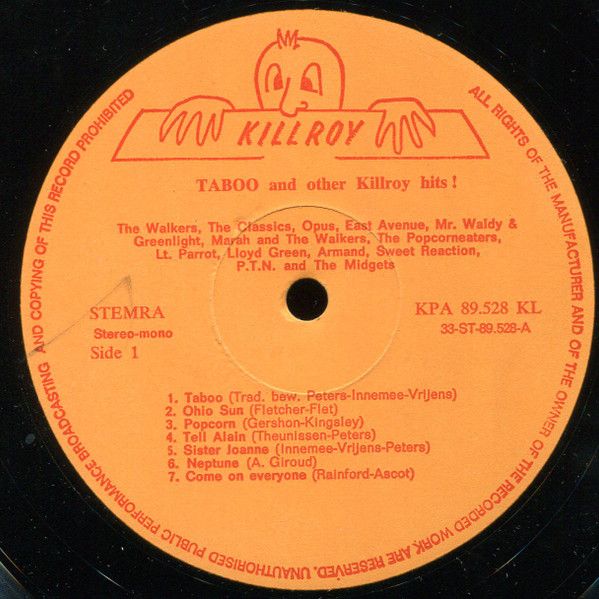 USED - Various - Taboo And Other Killroy Hits ! - Image 3