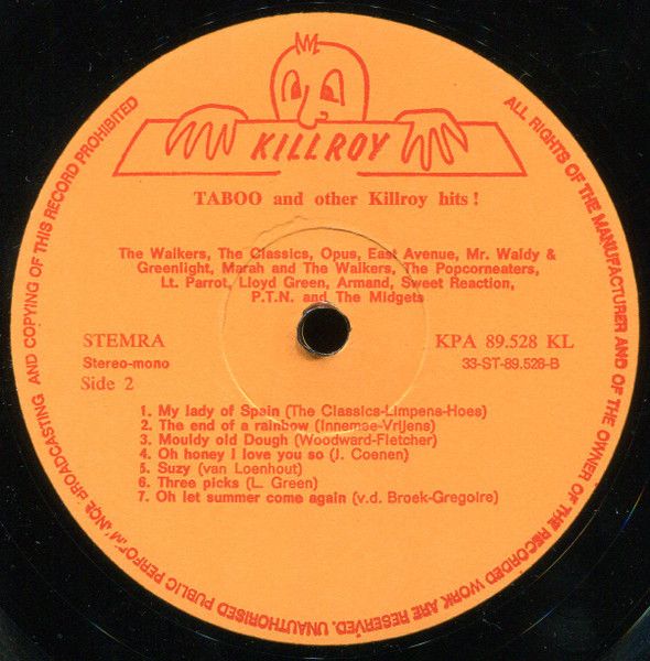 USED - Various - Taboo And Other Killroy Hits ! - Image 4