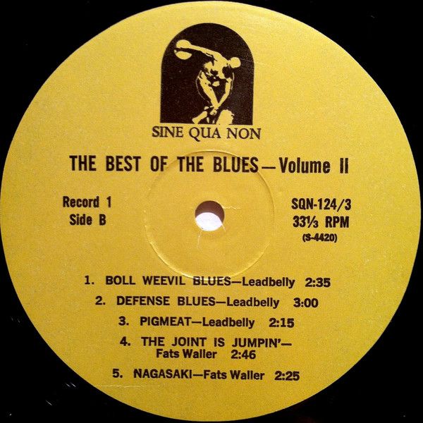 USED - Various - The Best Of The Blues - Volume II - Image 3