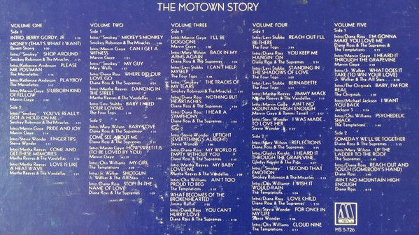 USED - Various - The Motown Story - Image 3