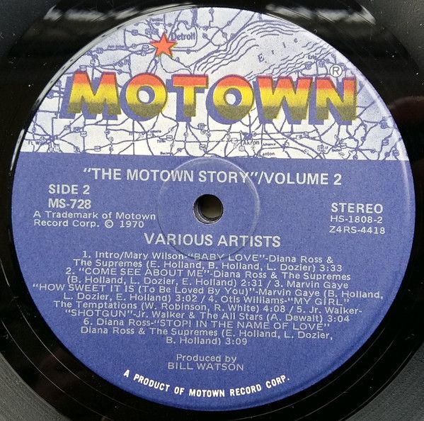 USED - Various - The Motown Story - Image 9