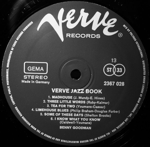 USED - Various - Verve Jazz Book - Image 20