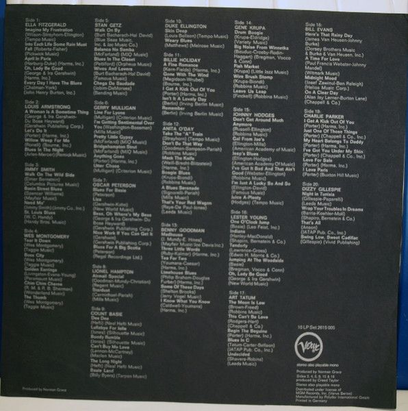 USED - Various - Verve Jazz Book - Image 73