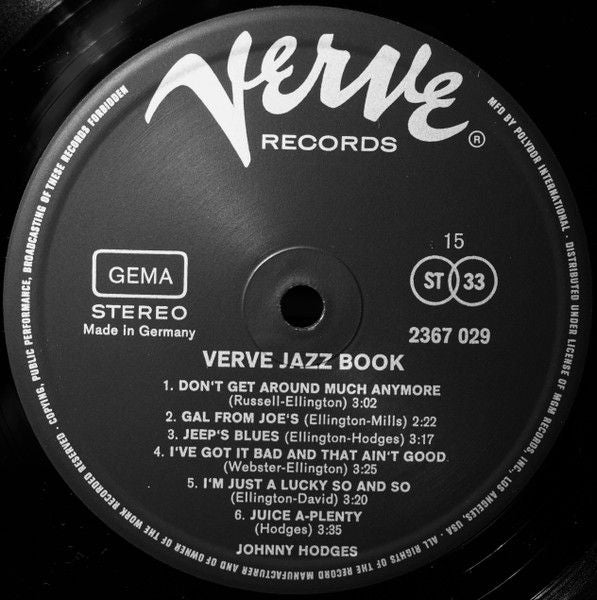 USED - Various - Verve Jazz Book - Image 89