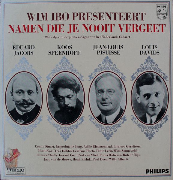 USED - Various - Wim Ibo Presenteert: Namen Die Je Nooit Vergeet