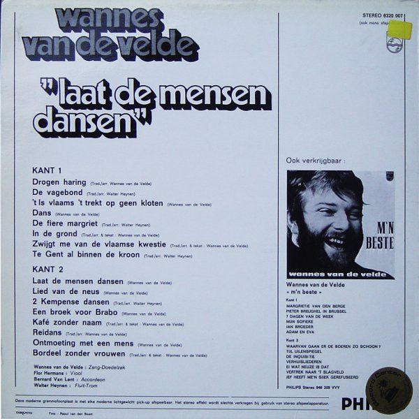USED - Wannes Van de Velde - Laat De Mensen Dansen - Image 2