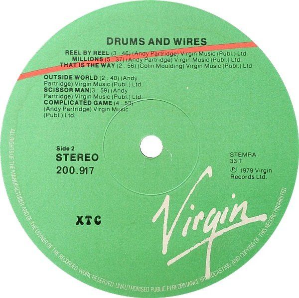 USED - XTC - Drums And Wires - Image 4