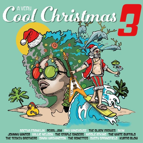 VA - A Very Cool Christmas 3 (Gold Vinyl) - Image 2