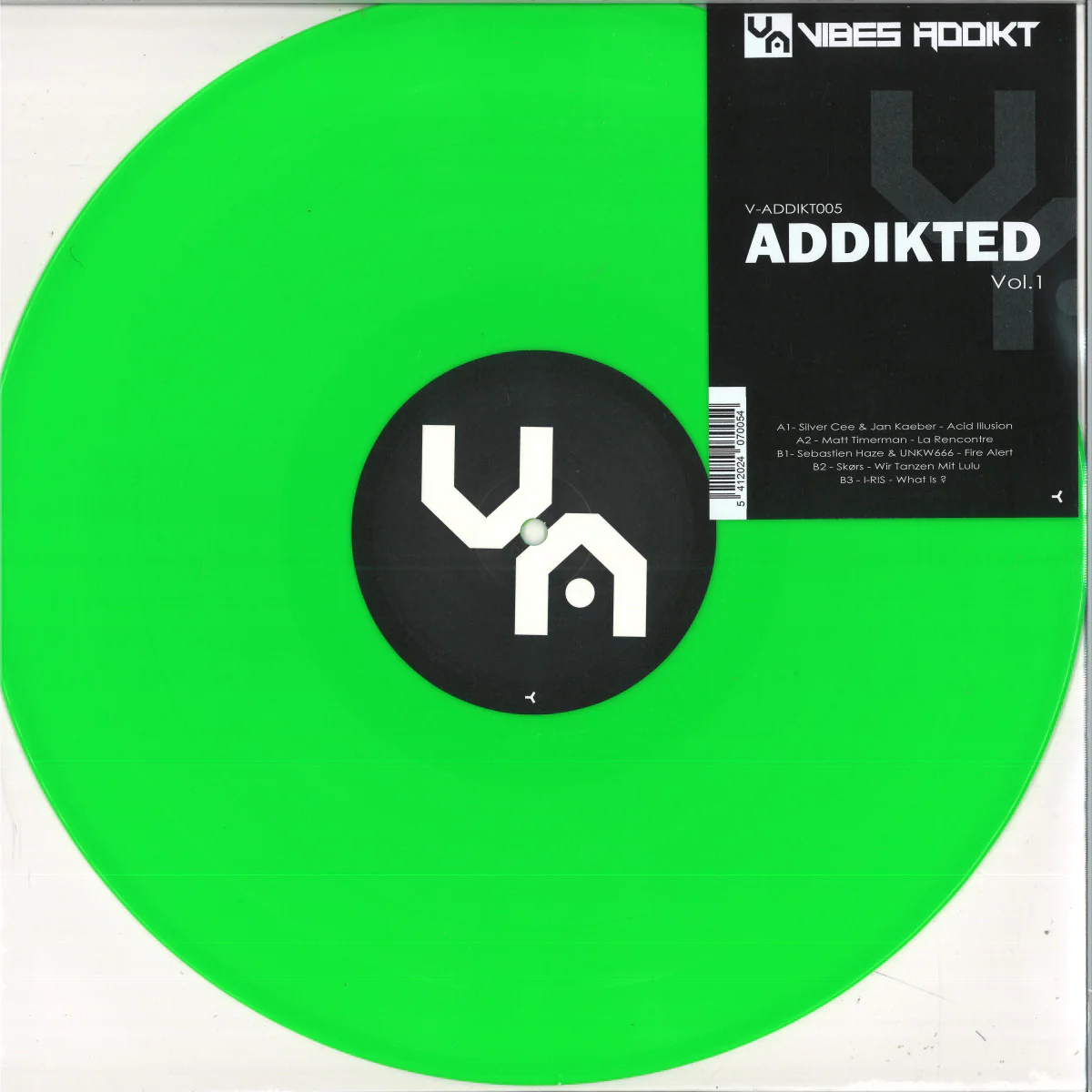 Various Artists - Addikted vol. 1 (12") - Image 2