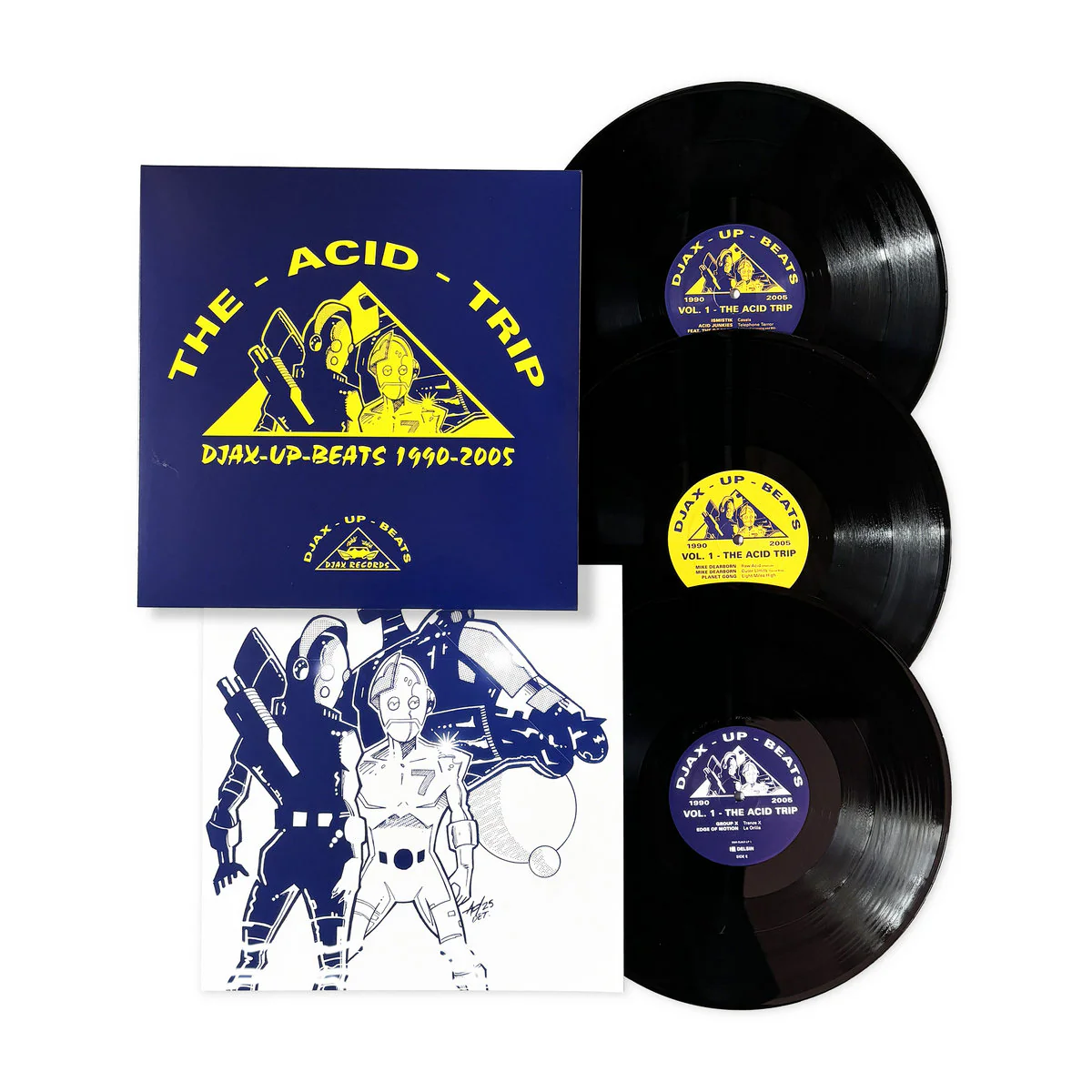 Various Artists - Djax-Up-Beats 1990-2005: Volume 1 - The Acid Trip (LP) - Image 2
