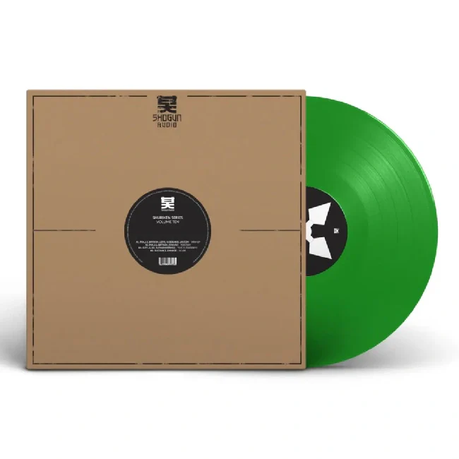 Various Artists - Shuriken Vol. 10 (Green Vinyl 12")