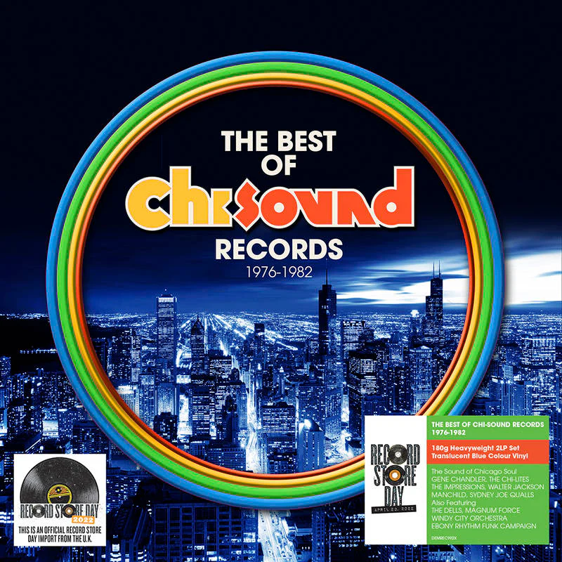 Various Artists - The Best Of Chi Sound Records 1976 - 1984 (Translucent Blue Vinyl)